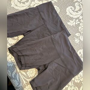 Pair of Lululemon align biker shorts